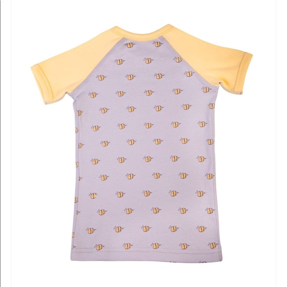 BRAND NEW Beecotton Organics Bee Pattern Tees - Picture 2 of 6
